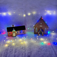 High Density Miniature LED Christmas Fairy Lights for Model Railways and Dioramas