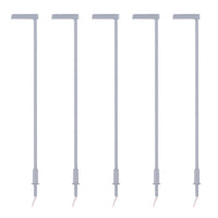 *Pre-order* 5x Slim Modern OO Gauge LED Street Lights