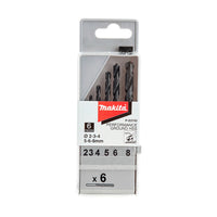 6pc Mixed Drill Bit Set