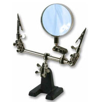 Third Hand Clamp Tool with Magnifier