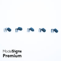 ModelSigns Premium - 5x Platform Light Dummy Speaker Modules