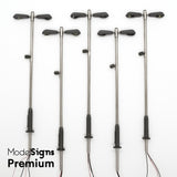 ModelSigns Premium - 5x OO Gauge LED Platform Lights