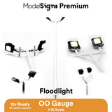 ModelSigns Premium - OO Gauge LED Floodlights